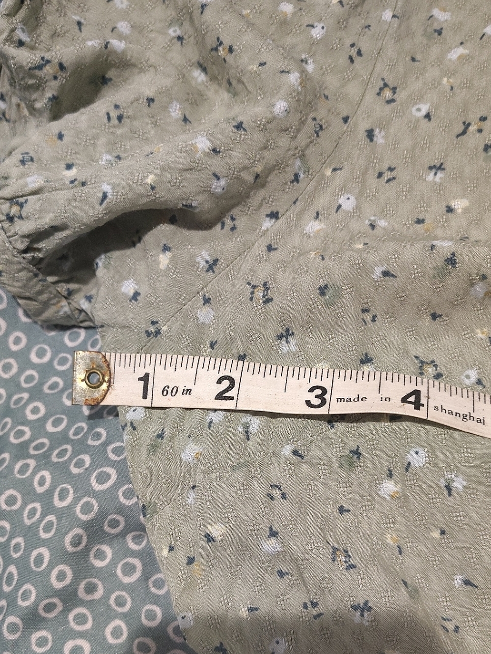 Universal Thread Sage Green Button-Front Mini Dress With Pockets Excellent Cond - Picture 14 of 15